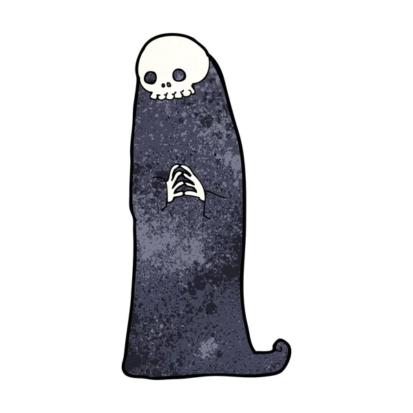 Cartoon-Halloween-Gespenst — Stockvektor