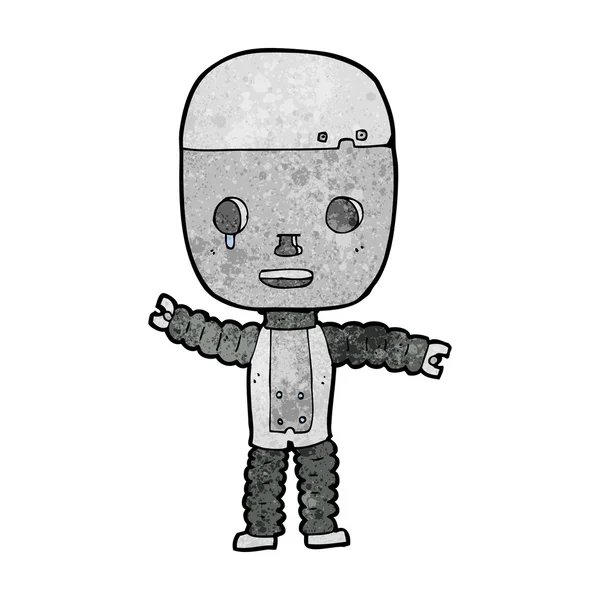 Robot de bande dessinée — Image vectorielle