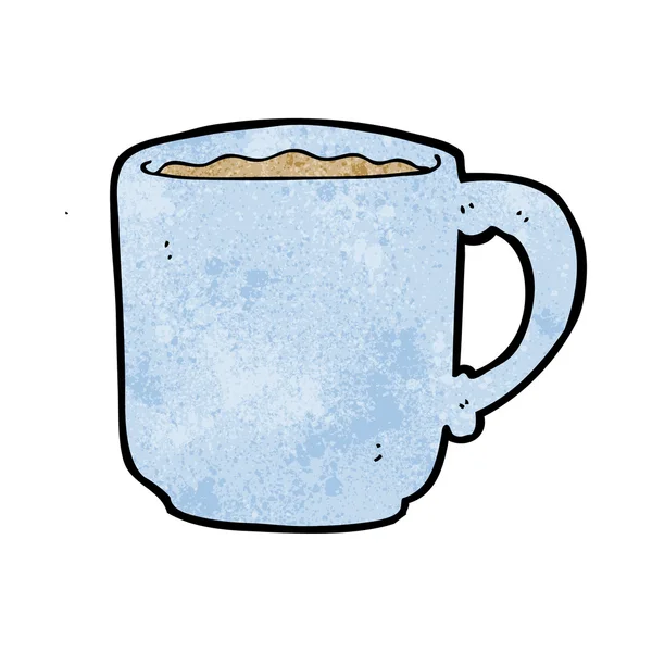 Caneca de café dos desenhos animados — Vetor de Stock