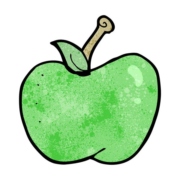 Cartoon apple — Stockvector