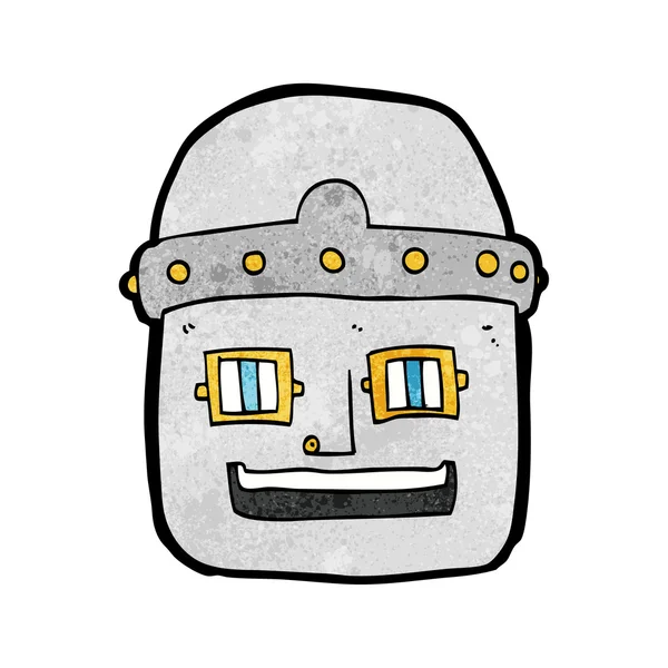 卡通机器人头 — 图库矢量图片