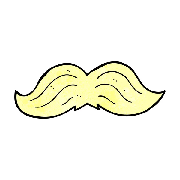 Bigode dos desenhos animados — Vetor de Stock