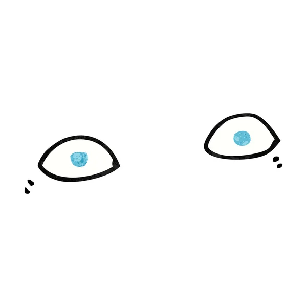 Occhi da cartone animato — Vettoriale Stock