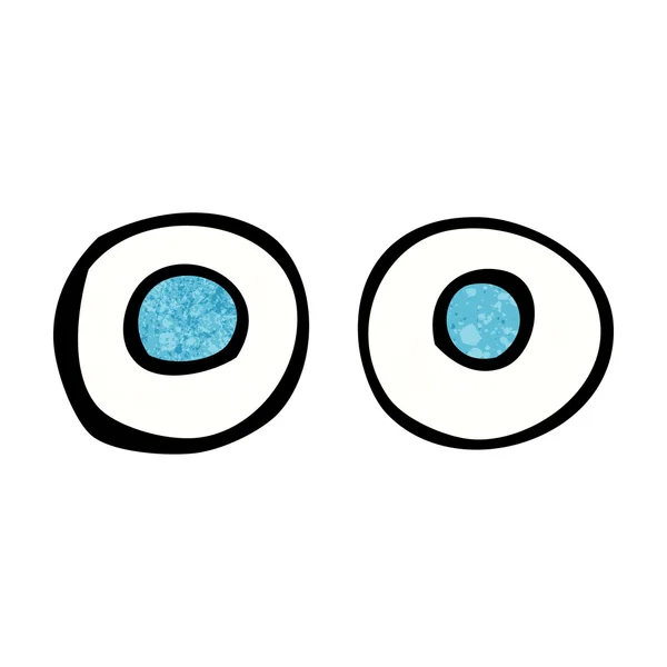 Мультфільм очі — стоковий вектор