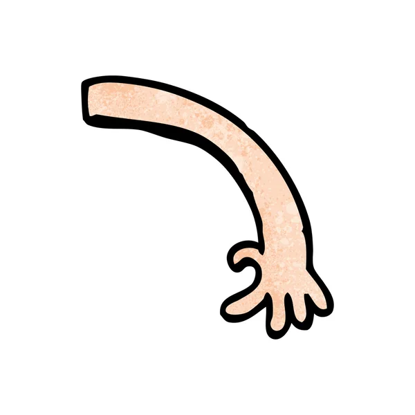 Cartoon arm — Stockvector