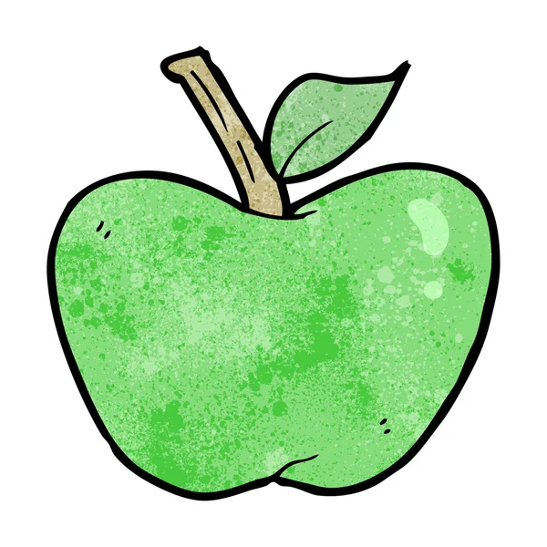 Cartoon apple — Stock Vector