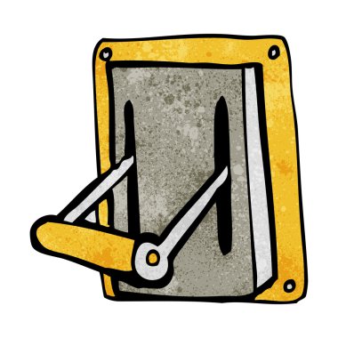 çizgi film endüstriyel makine kolu