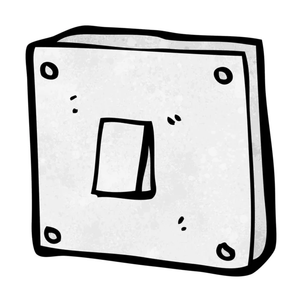 Interruptor de luz dos desenhos animados — Vetor de Stock