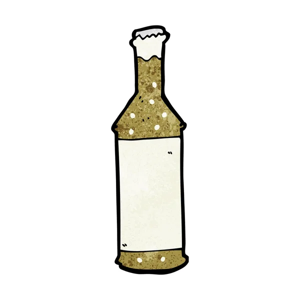 Bouteille de bière dessin animé — Image vectorielle