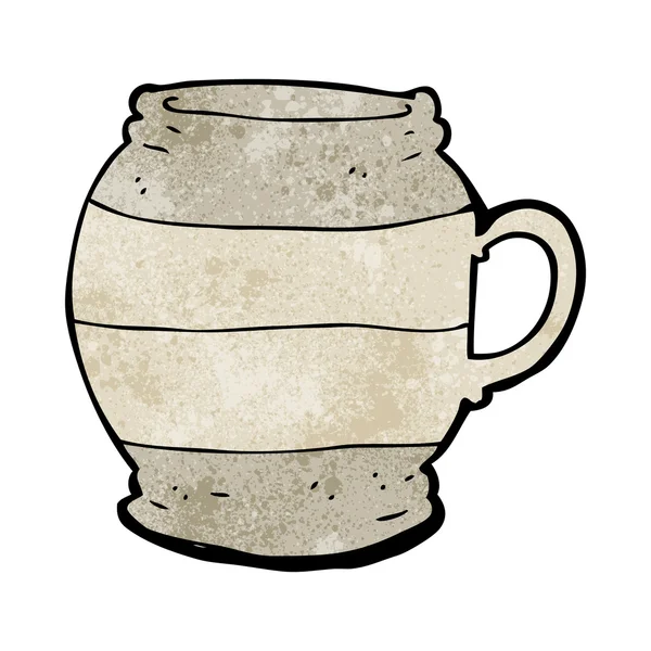 Dessin animé grande tasse — Image vectorielle