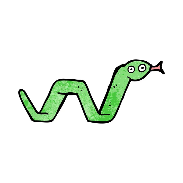 Αστείο καρτούν φίδι — Διανυσματικό Αρχείο