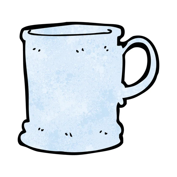 漫画のマグカップ — ストックベクタ
