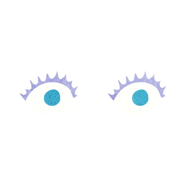 Olhos de desenhos animados —  Vetores de Stock