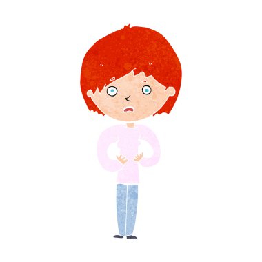 Çizgi filmdeki kadın 