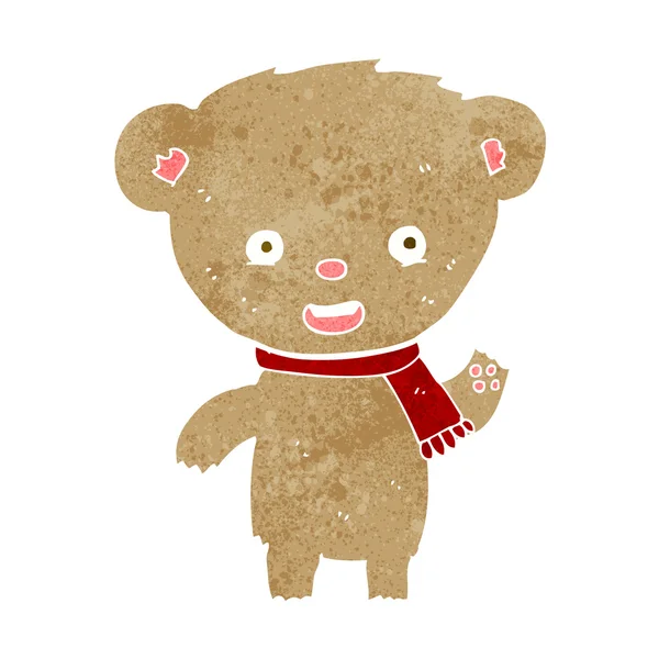 Cartoon teddy bear — Stock Vector