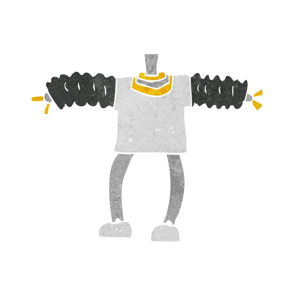 Cartoon Roboter Körper (Mix and Match Cartoons oder fügen Sie eigene Fotos hinzu) — Stockvektor
