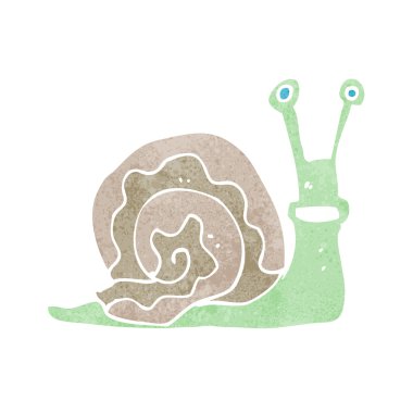 karikatür salyangoz