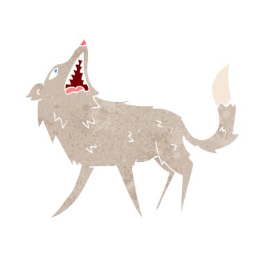 karikatür dayama kurt