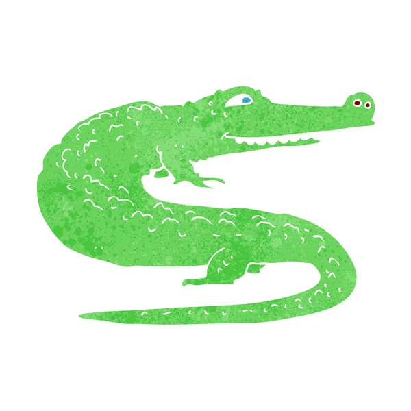 Crocodilo dos desenhos animados —  Vetores de Stock