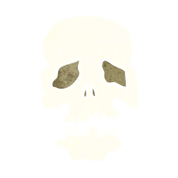 Карикатурный череп — стоковый вектор
