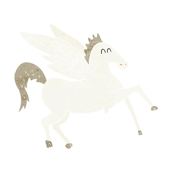 Dibujos animados pegasus — Vector de stock