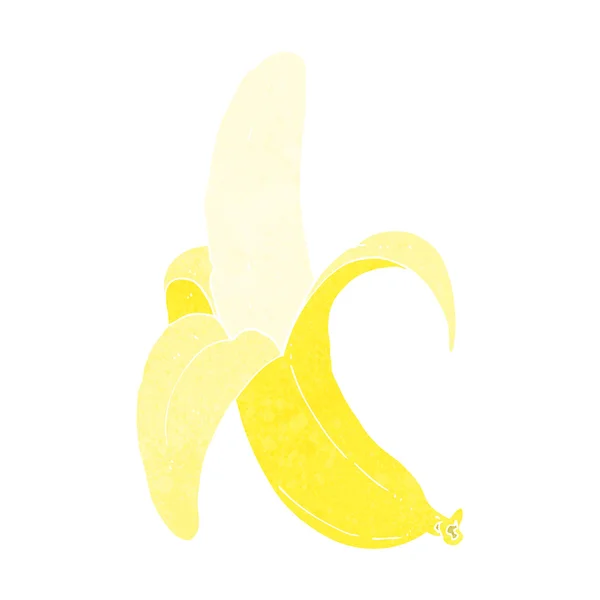 Banano de dibujos animados — Vector de stock