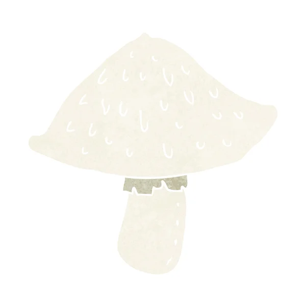 Cartone animato fungo selvatico — Vettoriale Stock