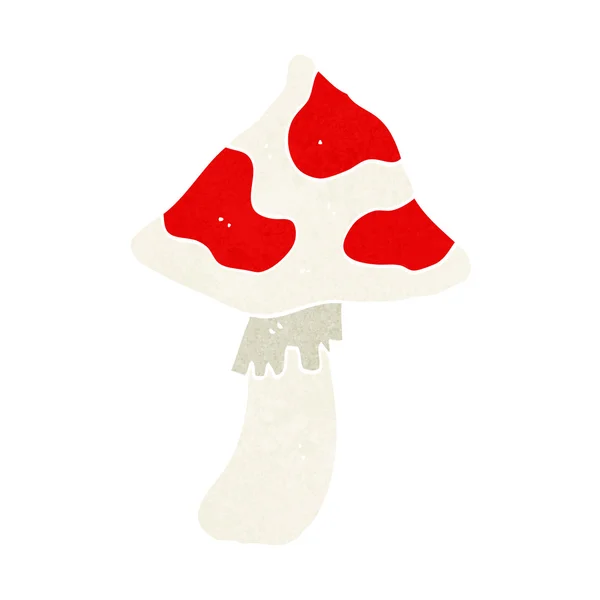 Cartoon toadstool — Stock Vector