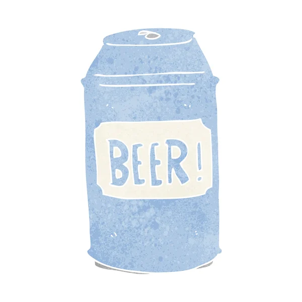 Kreskówka puszka piwa — Wektor stockowy