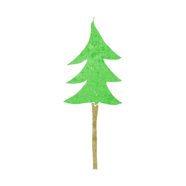 Símbolo de árbol de dibujos animados — Vector de stock