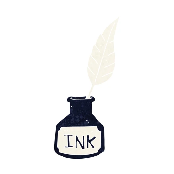 Cartoon ink bottle ⬇ Vector Image by © lineartestpilot Vector Stock