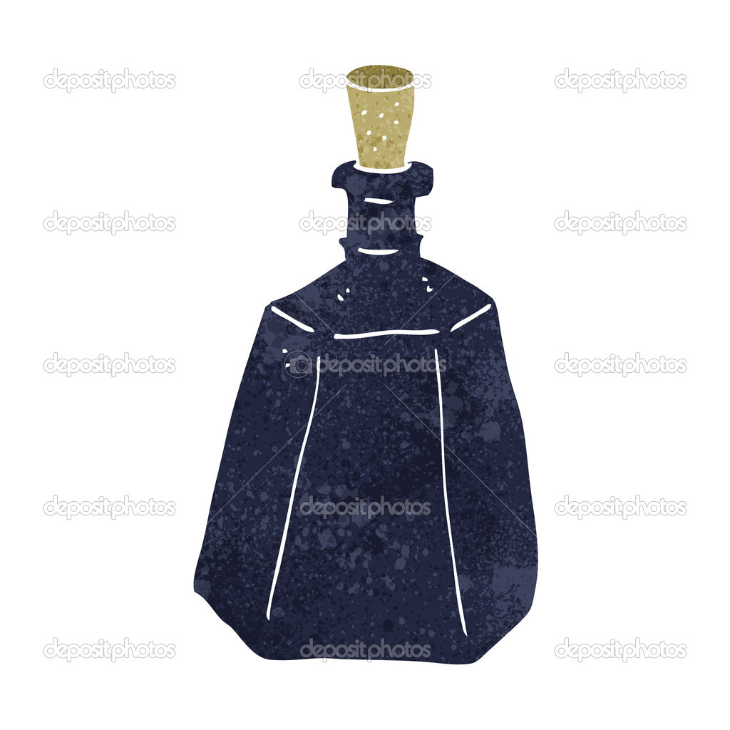 Cartoon ink bottle — Stock Vector © lineartestpilot 41141063