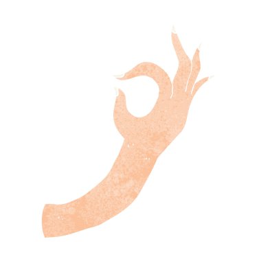 çizgi film el simgesi