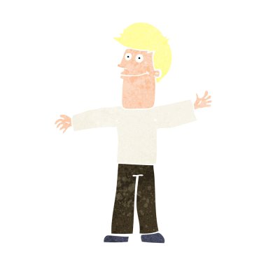 mutlu bir adam çizgi film