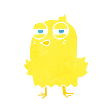 komik karikatür kuş