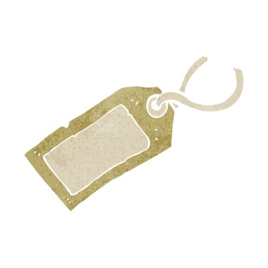 karikatür Bagaj etiketi