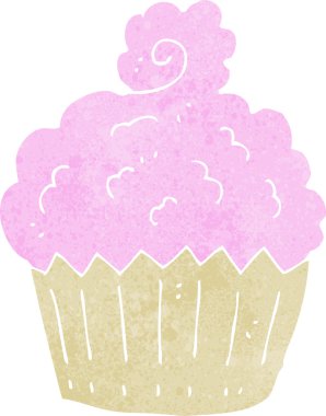 karikatür cupcake