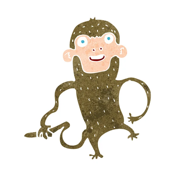 Cartoon monkey — Stock Vector