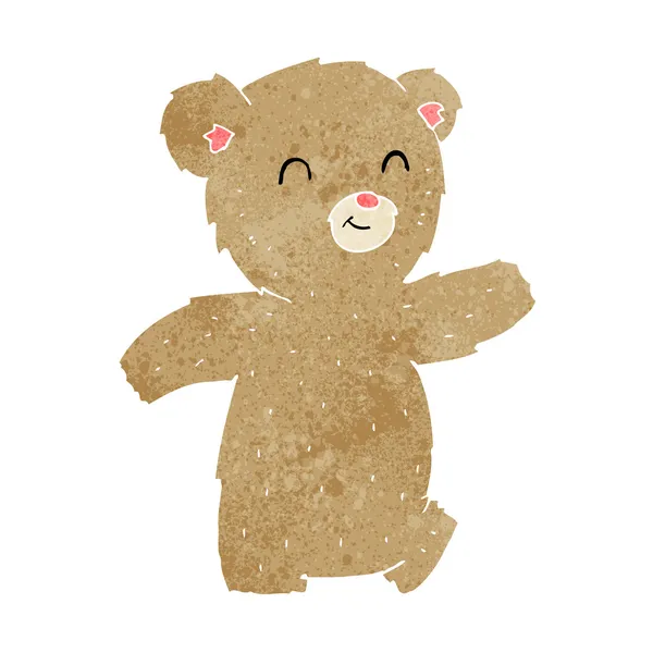 Cartoon teddy bear — Stockvector