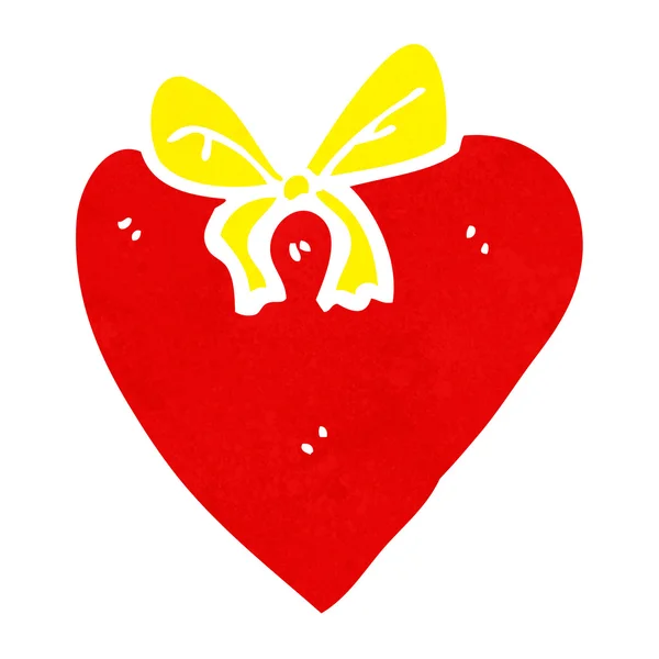 Мультфильм о любви к сердцу — стоковый вектор