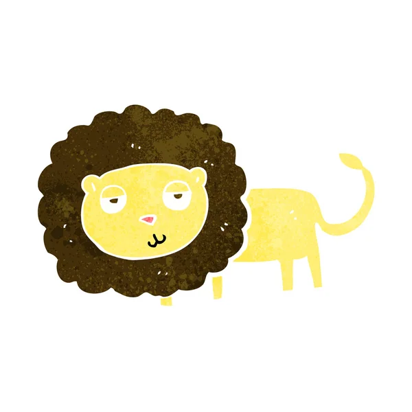 Карикатурный лев — стоковый вектор