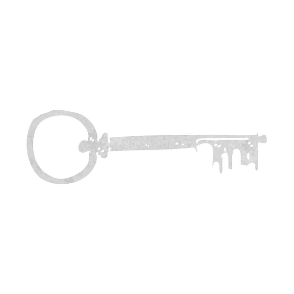 Cartoon key — Stock Vector