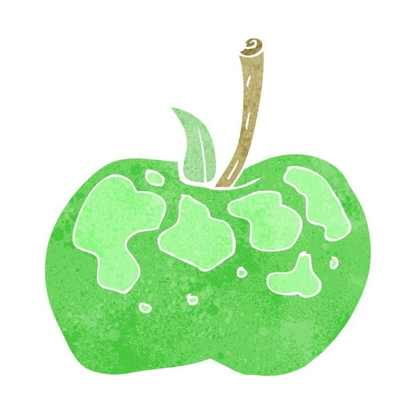 Manzana de dibujos animados — Vector de stock