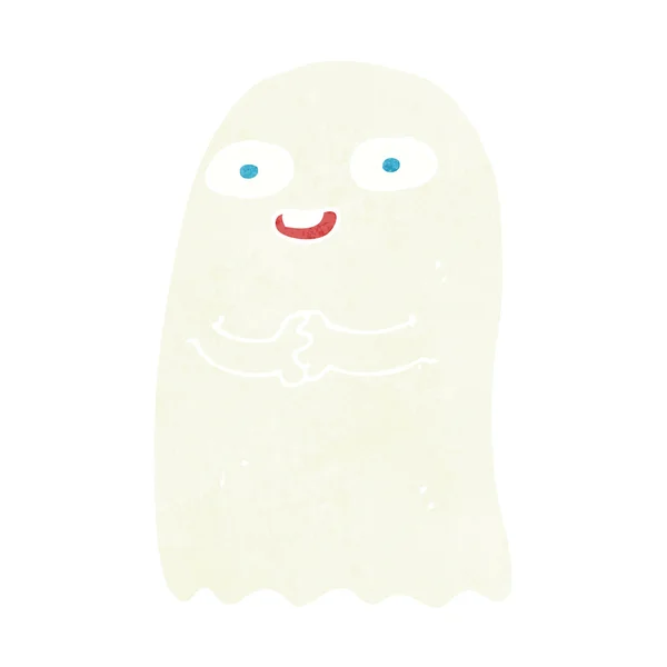 Αστείο καρτούν φάντασμα — Διανυσματικό Αρχείο
