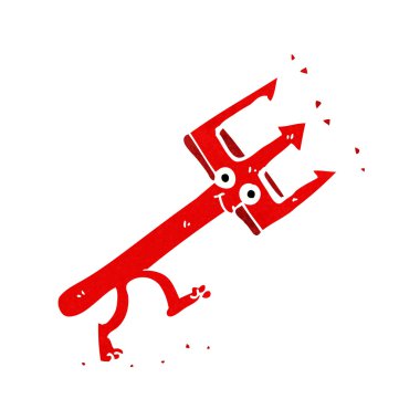 çizgi film şeytan çatal