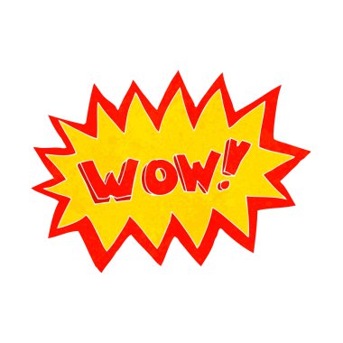 karikatür wow patlama