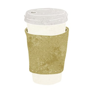 taza de café de la historieta