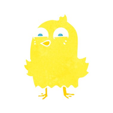 komik karikatür kuş