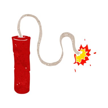 yanan karikatür dinamit
