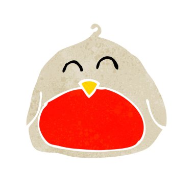 komik karikatür Noel robin